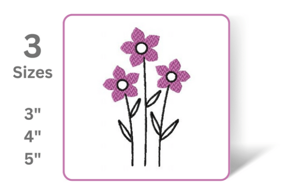 Adorable Flowers: A Seasonal Embroidery Design Review