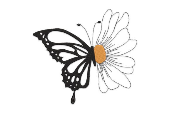 Butterfly Daisy Embroidery Design Review