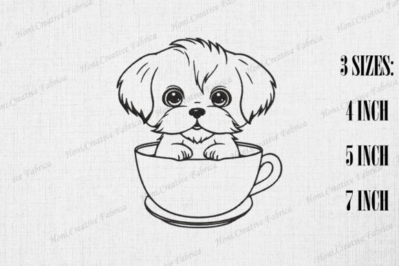 Cute Shih Tzu Dog in Coffee Cup Review