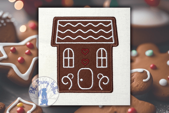 Gingerbread House Embroidery Design Review