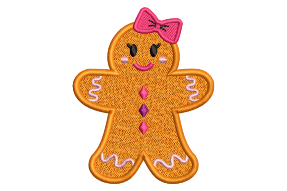 Gingerbread Woman Embroidery Design Review