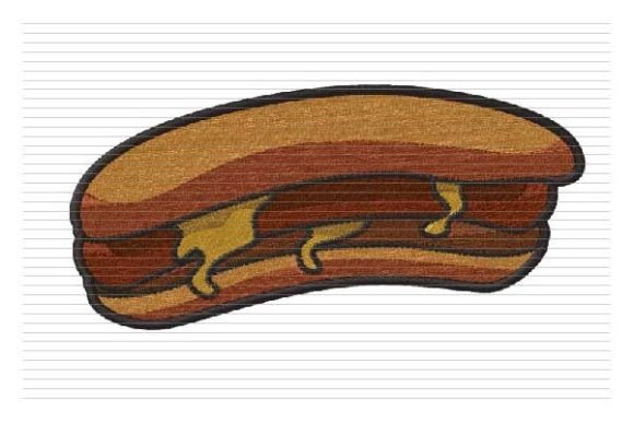 Hotdog Food Cinema Street Embroidery Review