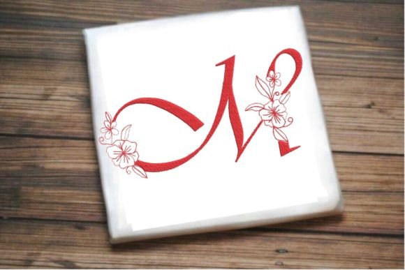 M Floral Monogram Letter Review