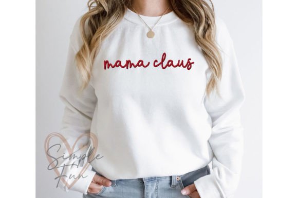 Mama Claus Embroidery Design Review: Festive and Heartwarming