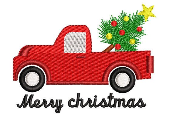 Merry Christmas Truck with Tree Review