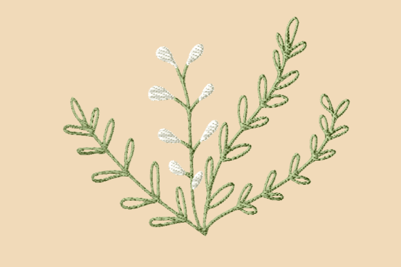 Mistletoe Flower Embroidery Review