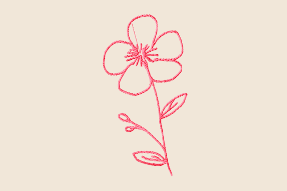 Petunia Flower Doodle Review for Seasonal Collections