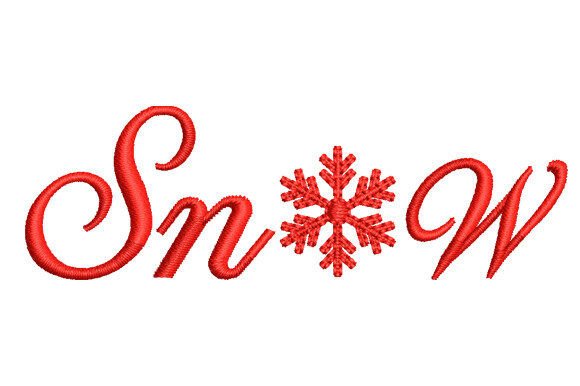 Snow Embroidery Design Review for Boutique Apparel