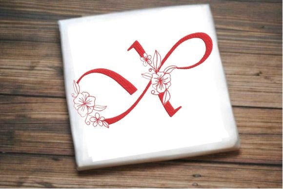 X Floral Monogram Letter Review